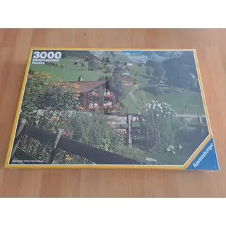 Puzzle Berglandschaft 3000 Teile Ravensburger 1990 RAR verschweißt NEU
