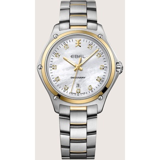 Ebel 1216498 Damen-Armbanduhr, Edelstahl-Gehäuse, Metall-Armband