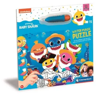 Puzzle 15 elementów. Water Magic. Baby Shark