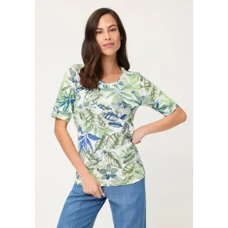 Olsen T-Shirt Edda blau|grün 48