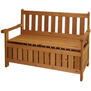 Proregal Truhenbank 85 x 114 x 58 cm Braun