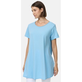 PM SELECTED T-Shirt PM59 (Klassisches Basic T-Shirt lang) blau