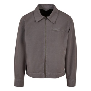 URBAN CLASSICS Allwetterjacke Urban Classics Herren Overdyed Workwear Jacket (1-St) grau M