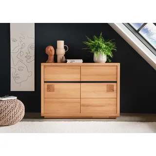 Main Möbel Sideboard 120 x 88 x 45 cm Kernbuche geölt