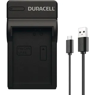 Duracell DRC5906, USB, Indoor Batterieladegerät, Canon LP-E5, Schwarz, 5 V, 5 V