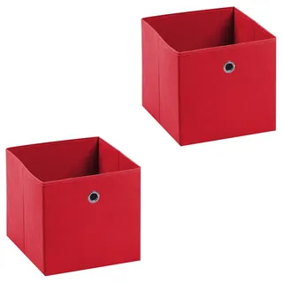 Idimex Faltbox ELA 27 x 27 x 27 cm 2-tlg. rot