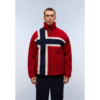 Napapijri Fleecepullover T-FIEMME rot XL (54)