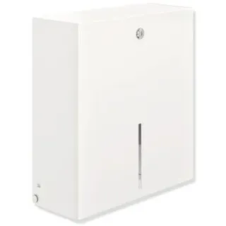 Hewi System 900 WC-Großrollenhalter 900.21.00160DX aus Edelstahl, pulverbeschichtet, weiß tiefmatt,