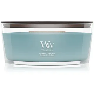 Woodwick Cedarwood & Ocean Moss Duftkerze mit Holzdocht 453.6 g