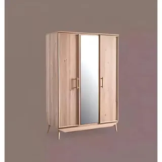 Kleiderschrank Holzschrank braun Schlafzimmer Möbel Garderobe Schrank