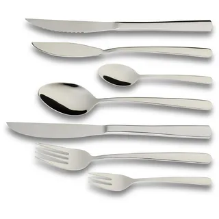 Echtwerk Besteck Set "Bali", Edelstahl 18/10, 42-tlg, Silber, 26.6 x 13.4 x 10 cm