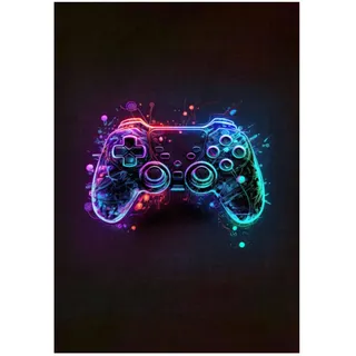Bamyum Funspot Bedruckter Teppich Chenille-Druck Maschinell Hergestellt für Spielzimmer, Schlafzimmer, Videospiel, Waschbarer Gaming 160 x 230 cm (160 x 230 cm)