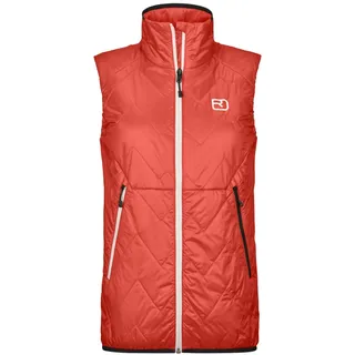 Ortovox Damen Swisswool Piz Vial Weste (Größe M, pink)