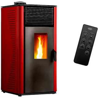 Luft- Pelletofen Anita 12 kW Sannover Bordeaux