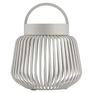 BLOMUS LED Akkuleuchte Aluminium 12 cm H 1 Stück grau