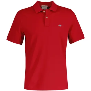 GANT Reg Shield Kurzarm-poloshirt Ruby Red 2XL