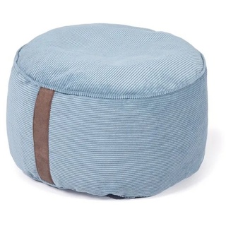 pushbag Sitzsack kids Drum XS corduroy, für Kinder, waschbar blau