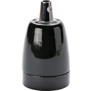 Keramik-Fassung E27/M10x1/ schwarz