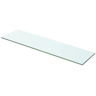 vidaXL Glasboden Glasscheibe Glasplatte für Glasregal Transparent 60 cm x 12 cm