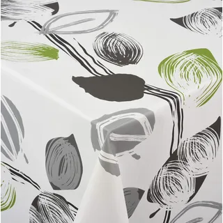 Venilia Frühling Tischdecke Tischtuch Tischwäsche Wachstuch pflegeleicht wasserabweisend Rechteckig, Pvc-Polyester, 140 x 200 cm, 55066