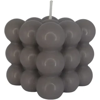 candlery. - Bubble Candle – Vegane & Nachhaltige Design-Kerzen aus Rapswachs – Handmade in Germany - Kerzenmanufakur aus dem Münsterland (grau, 1)