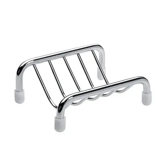 Brillantbad Seifenhalter Silber