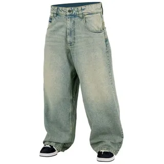 REELL Loose-fit-Jeans Jeans Reell Giant Baggy verstärkte Details beige 29