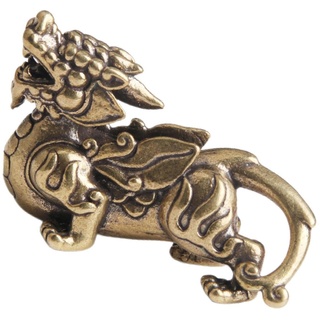 rongweiwang Kupfer Feng Shui Pi Yao Statue Tierskulptur Figur Elegantes Dekor