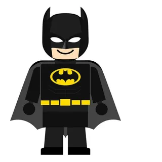 Wall-Art Wandtattoo »Spielfigur Super Hero Batman«, (1 St.), selbstklebend, entfernbar, 24886620-0 Bunt B/H/T: 45 cm x 60 cm x 0,1 cm
