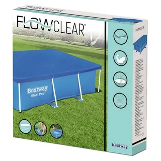 BESTWAY PE-Abdeckplane blau 264 x 174 cm