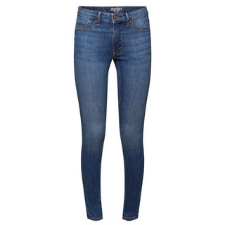 Esprit Skinny-fit-Jeans Mid-Rise-Jeggings blau 29/30