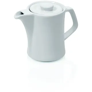 Teekanne / Kännchen, Porzellan, 0,35 Liter, Ø 8 cm und 11 cm Höhe - Weiß
