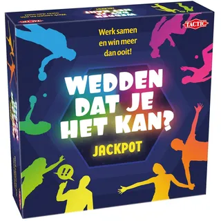 Selecta Spielzeug Wetten, dass du es schaffst? Jackpot-Brettspiel (3 - 6 Spieler)