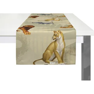 Tischläufer WIRTH "Simba" Tischdecken Gr. B/L: 150 cm x 50 cm, bunt Tischläufer Walt Disney