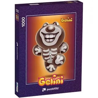 puzzleYOU: Puzzle 1000 Teile „Gelini Halloween Nero“