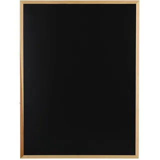 Zeller Kreidetafel 80,0 x 60,0 cm Schwarz