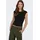 ONLMIRA CAPSL RUCHING TOP schwarz XL