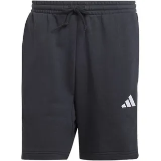 adidas Essential 3-Streifen French Terry Kurze Hose Black / White 2XL