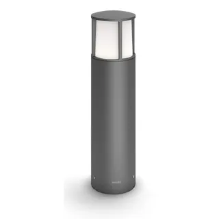 Philips Sockelleuchte Aluminium 40,0 cm inkl. LED 6 W anthrazit