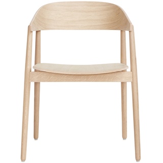 Andersen Furniture - AC2 Stuhl, Eiche weiß pigmentiert