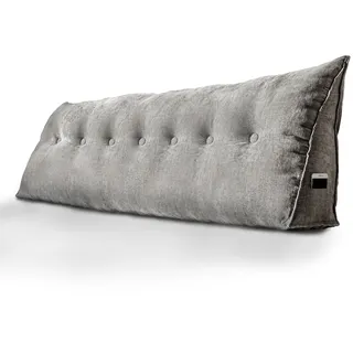 Björn&Schiller Rückenkissen Lesekissen 200 x 50 cm Grau