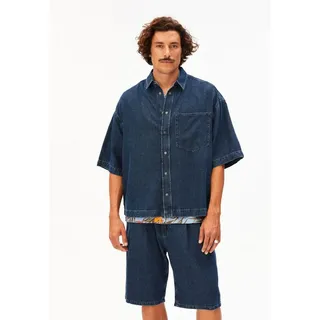 ARMEDANGELS Kurzarmhemd Blau XL