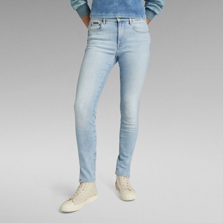 3301 Skinny Split Jeans - Hellblau - Damen - 31-30