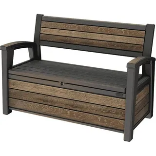 KETER Gartenbank 151,7 x 72,5 x 70 cm Walnuss