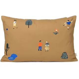 Ferm Living - The Park Kissen, 60 x 40 cm, sugar kelp