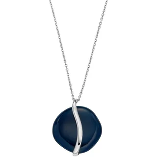 Skagen Sofie Sea Glass Kette mit Anhänger Edelstahl Blau