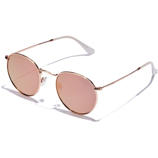 HAWKERS Unisex MOMA Midtown Sonnenbrille, Grey Polarized · Rosegold CT