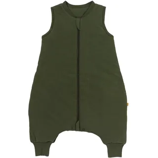 schlummersack Baby Schlafsack mit Füßen Sommer 1 Tog 70 cm dünn Olive | Schlafsack mit Beinen für eine Körpergröße von 70-80cm | Schlafsack Baby Sommer Frühling - 70