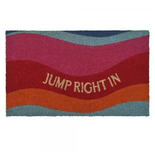 Giftcompany Fußmatte Fußmatte aus Kokosfasern Jump Right In (75x45cm)