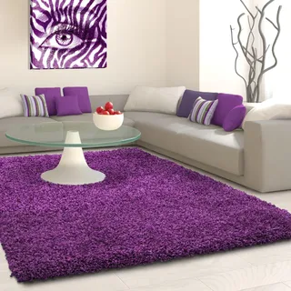 Ayyildiz Life 1500 Hochflorteppich 300 x 400 cm lila
